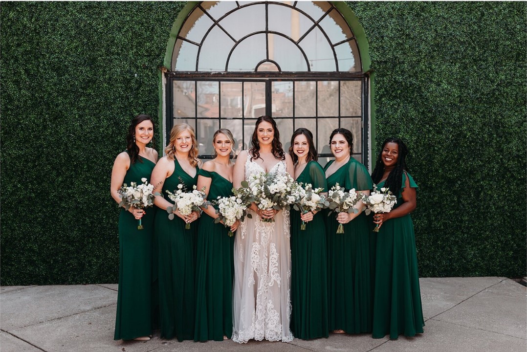 Emerald Green Bridesmaids Dresses Hopkinsville KY